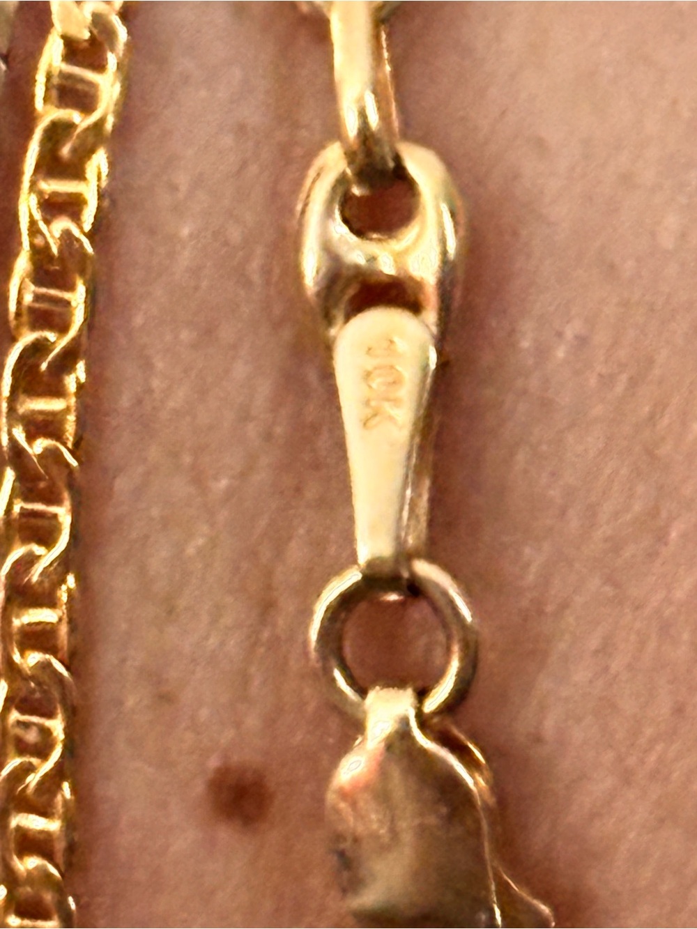 10k Yellow Gold 7” Gucci Puff Mariner Bracelet NEW Made in Italy - Picture 7 of 8